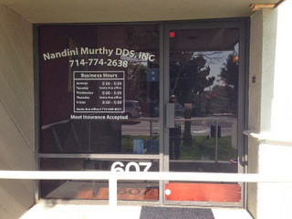 Window Graphics for Fullerton CA Dental Offices