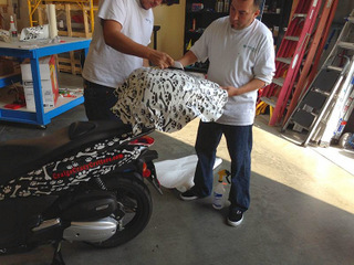 Can I get my Motorcycle wrapped in Orange County