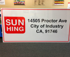 Graffiti free signs in Orange County