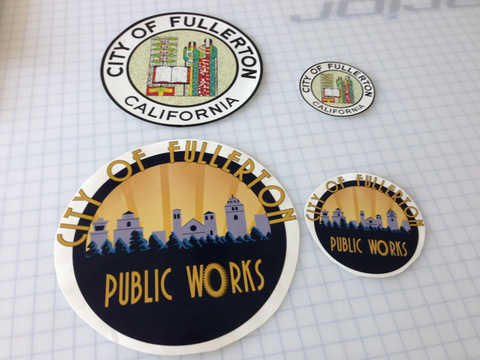 Vehicle logo decals Fullerton CA