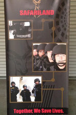 Event banner stands Pomona CA