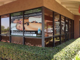 Vinyl window graphics for Anaheim CA