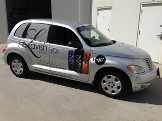 PT Cruiser vehicle graphics Orange County