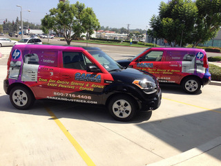 Fleet graphics by SuperiorCarWraps.com in Orange County