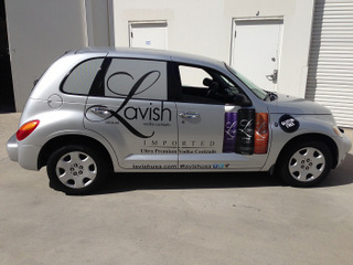 Vehicle graphics for Orange County