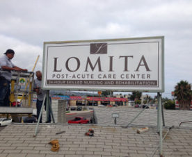 exterior sign refurbishing Orange County CA