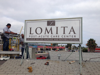 exterior sign refurbishing Orange County CA
