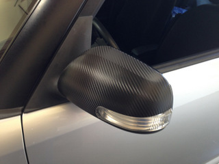 Carbon fiber partial wraps Orange County
