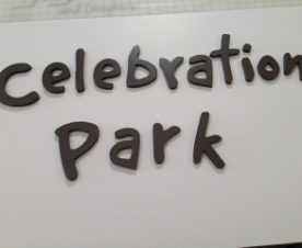 Add aluminum lettering to monument signs Orange County