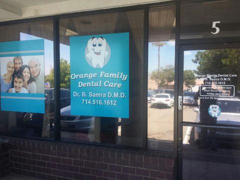 Window and door graphics Anaheim CA