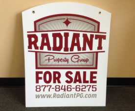 Residential real estate signs Fullerton CA
