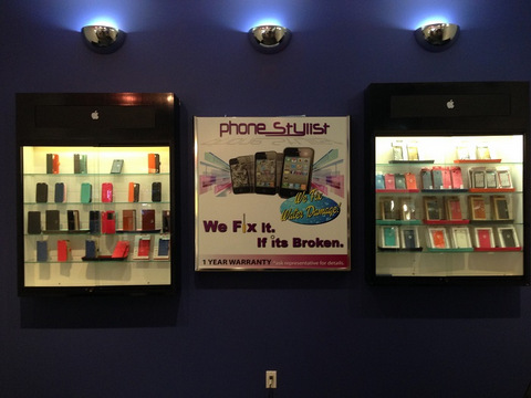 Retail point of purchase signs Buena Park Mall