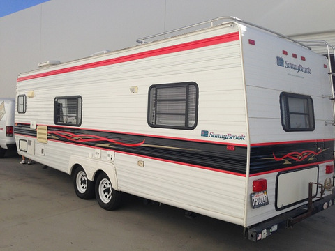 Orange County RV trailer graphics and wraps