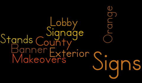 Interior and Exterior Signage Makeovers Orange County