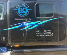 Semi truck graphcis Orange County