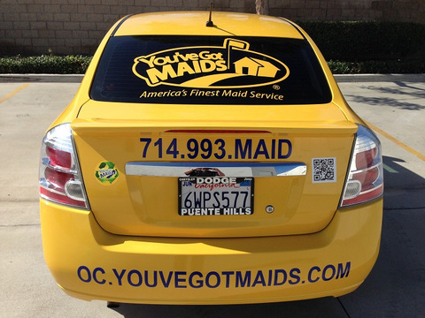 Orange County franchise vehicle wraps