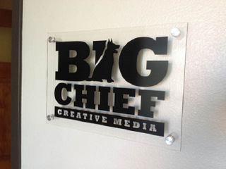 Acrylic panel lobby signs Orange County