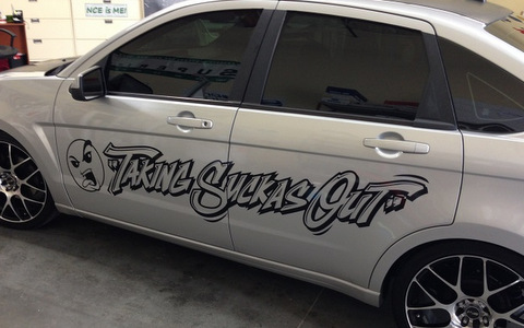 Vehicle vinyl decals Orange County