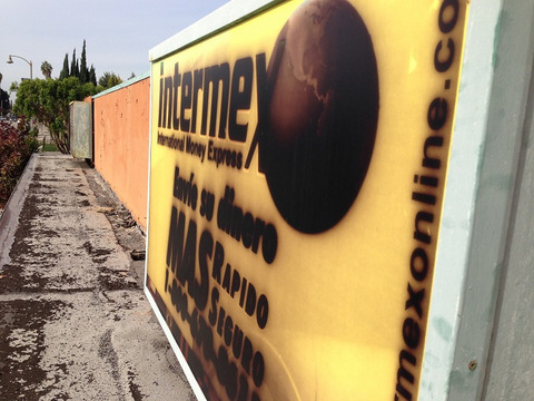 Refurbished lightbox cabinet signs Orange County