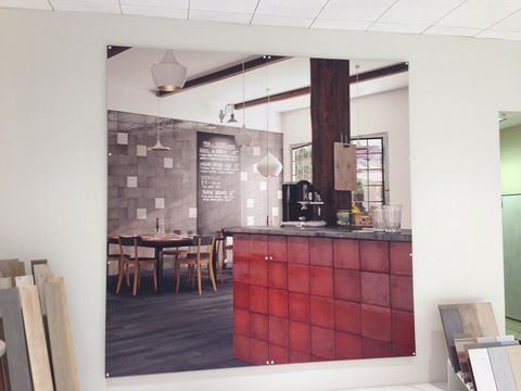 Vinyl Wall Murals for Product Showrooms in Orange County