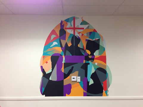 Vinyl wall murals Orange County