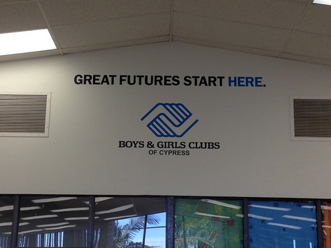 Wall Graphics for boys and girls clubs in Orange County