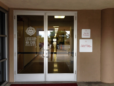 Wayfinding and Directional Signage for Schools in Orange County