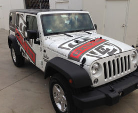 Vinyl Die Cut Vehicle Graphics Orange County