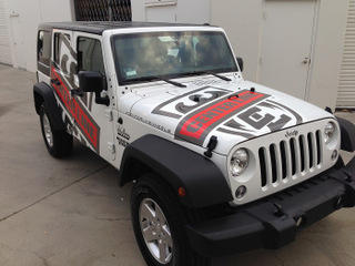 Vinyl Die Cut Vehicle Graphics Orange County