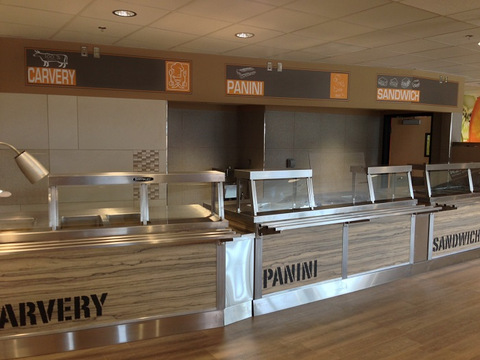 Wall graphics for restaurants in Orange County