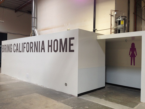 Interior signs for businesses relocating to Orange County