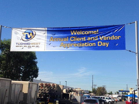 Double Sided Hanging Vinyl Banners Orange County