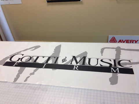 Die Cut Vinyl Fabrication