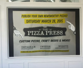 Window and Door Graphics for Restaurants in Orange County