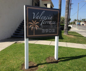 Anti-Graffiti Signs for Apartment Complexes in Orange County