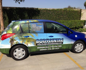 Partial vehicle wraps Orange County