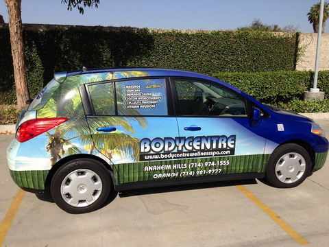 Partial vehicle wraps Orange County