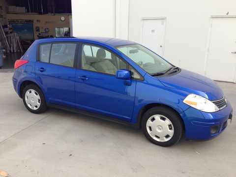Nissan Versa car wraps Orange County