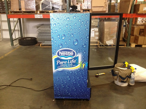 Beverage distributor cooler wraps