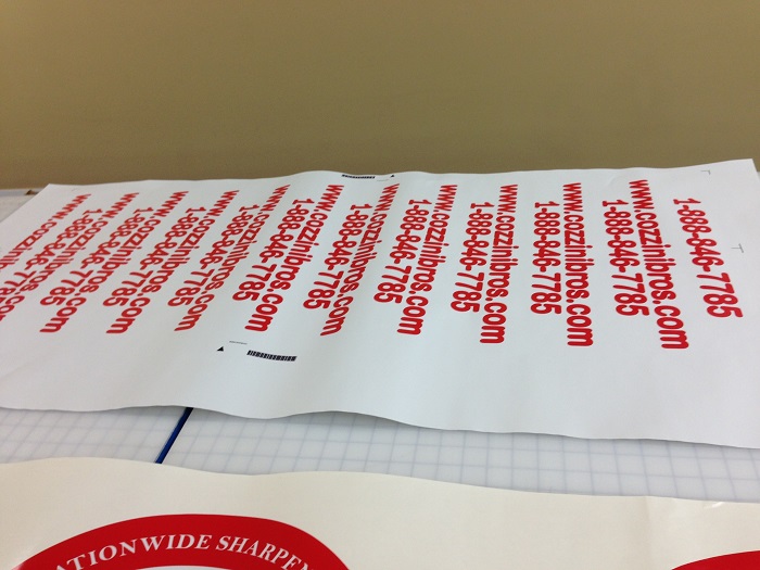 Vinyl lettering for fleets in Orange County