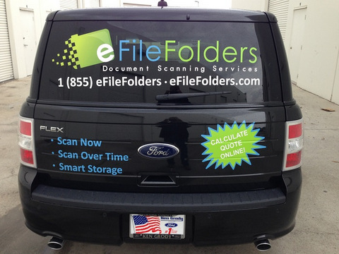 Vinyl lettering and decals Orange County