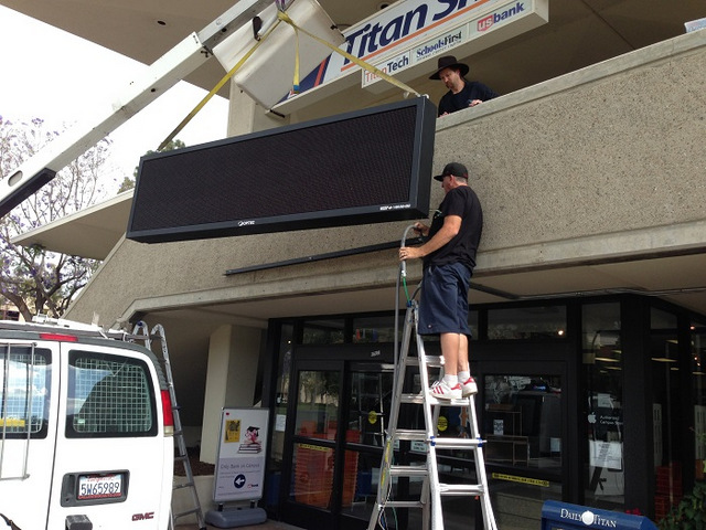 Digital LED Message Board Signs Orange County