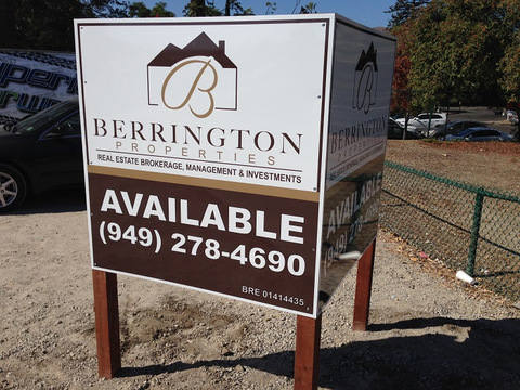 Graffiti-Free Real Estate Signs