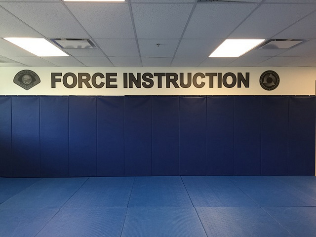 Wall graphics for police departments in Orange County