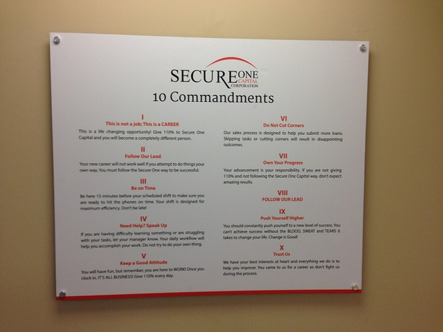 Office signs and graphics for Orange County