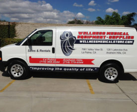 Fleet van graphics Anaheim CA