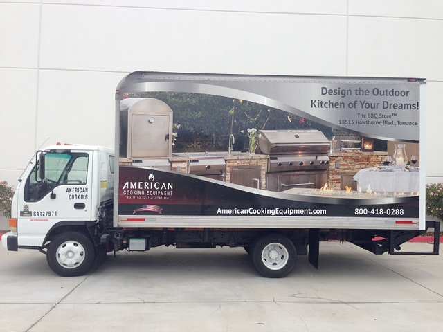 Box Truck Wraps and Graphics Los Angeles County