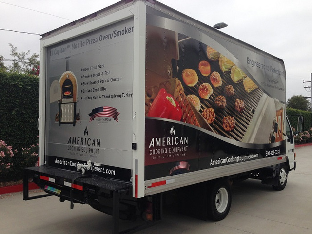 Delivery Truck Wraps that Advertise in Los Angeles County