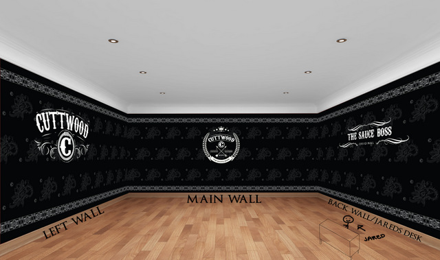 How custom wall murals are designed in Orange County