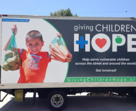 Nonprofit box truck wraps Orange County